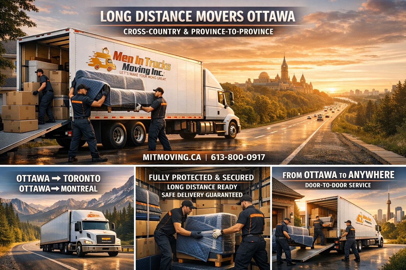 Long-Distance Movers Ottawa to Embrun — Direct-Route, Fully Insured